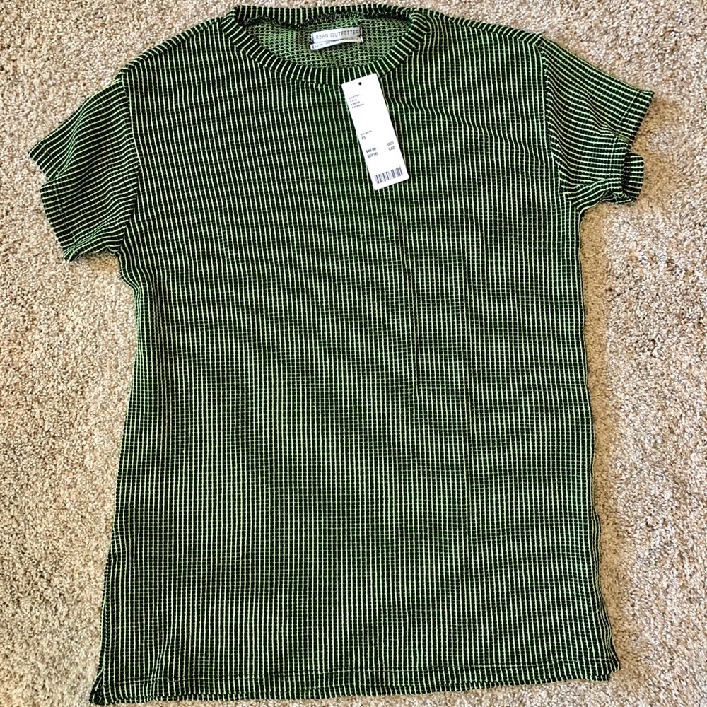 Green & Black Tee